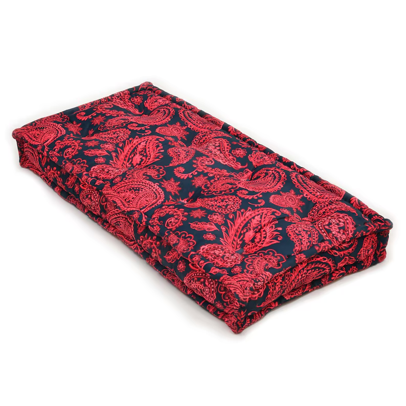 velvet floor pillow for ikea bed, large and small floor seating