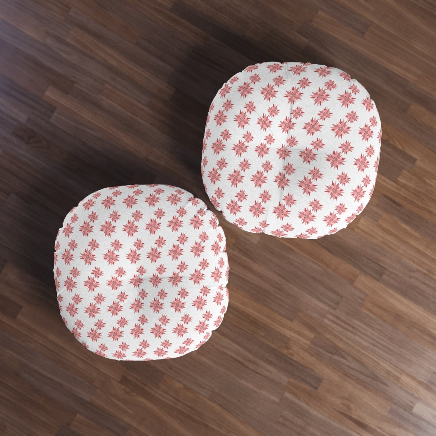 Star Pedals Tufted Floor Pillow, Round