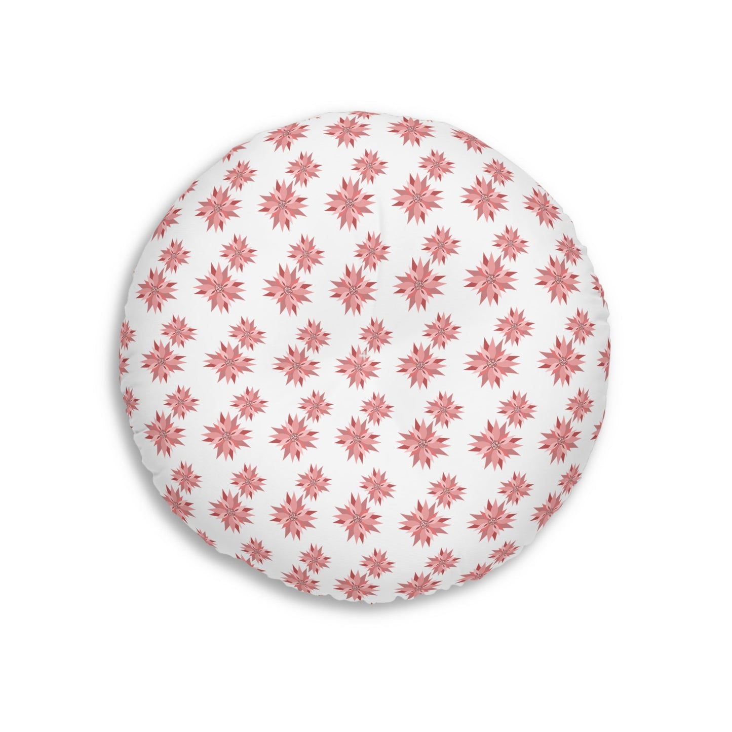 Star Pedals Tufted Floor Pillow, Round