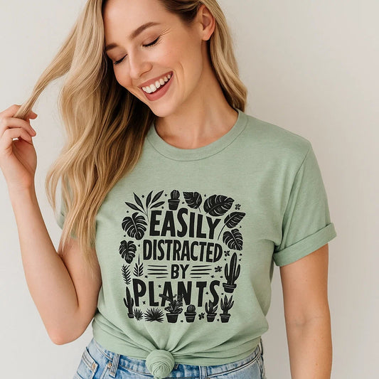 Easily Distracted by Plants T-Shirt