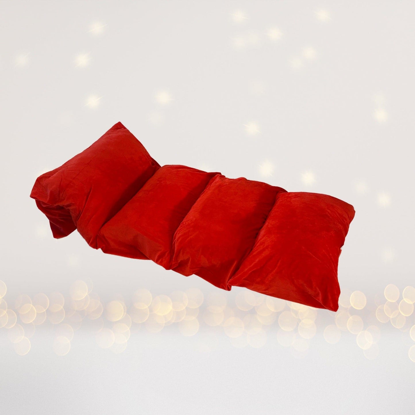 Red Pillow Bed, Pillow Bed Floor Lounger
