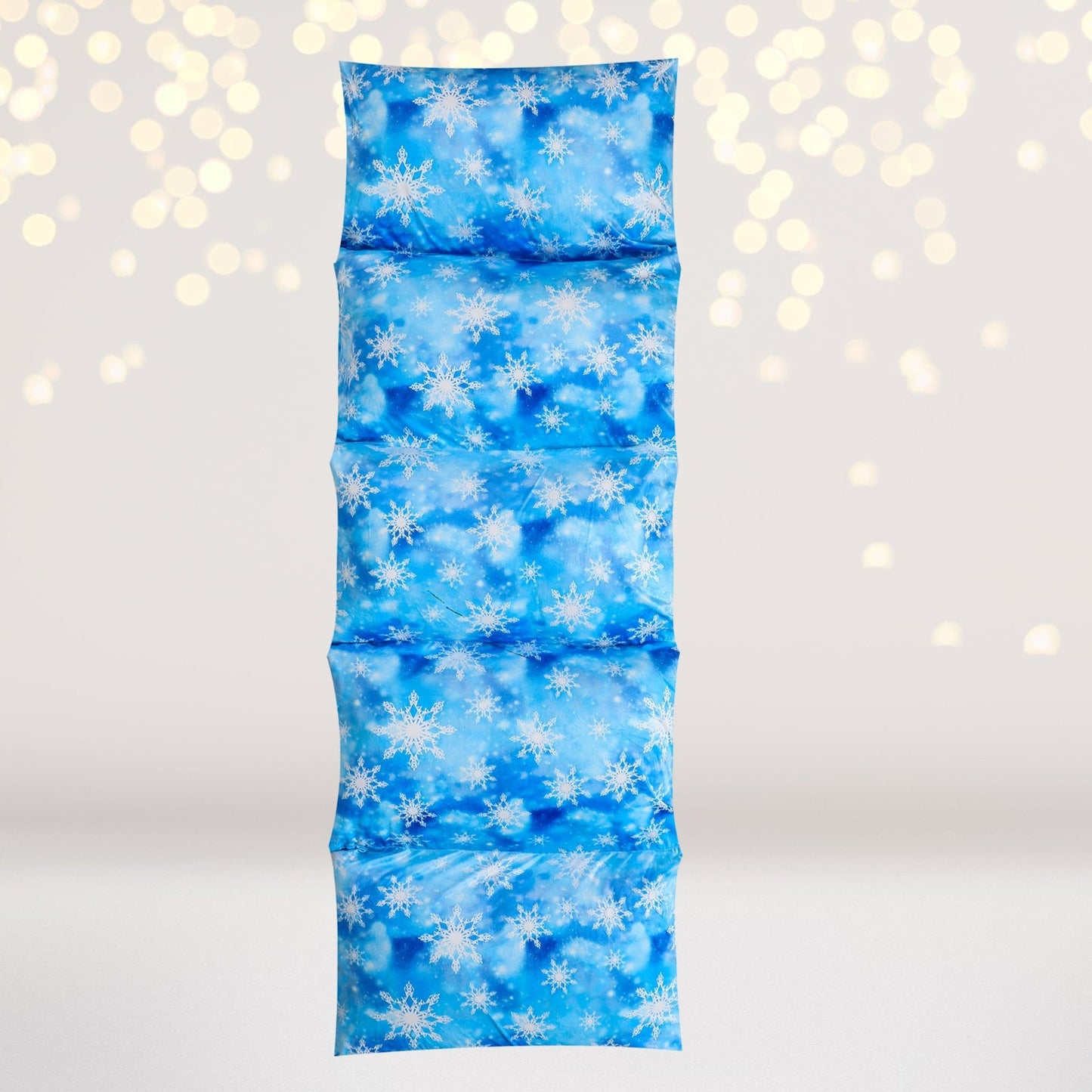 Snowflake Pillow Bed Case, Floor Lounger Holiday Gift for little