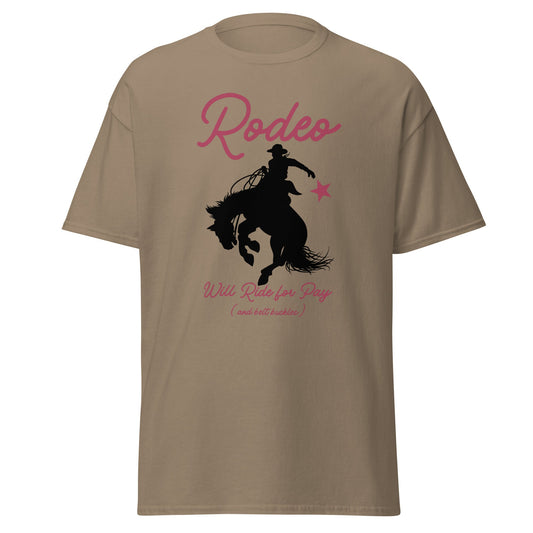 Will Ride For Pay Tee