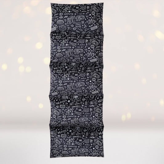 Video Gamer Pillow Bed Slipcover, Floor Lounger Gaming Slipcover,